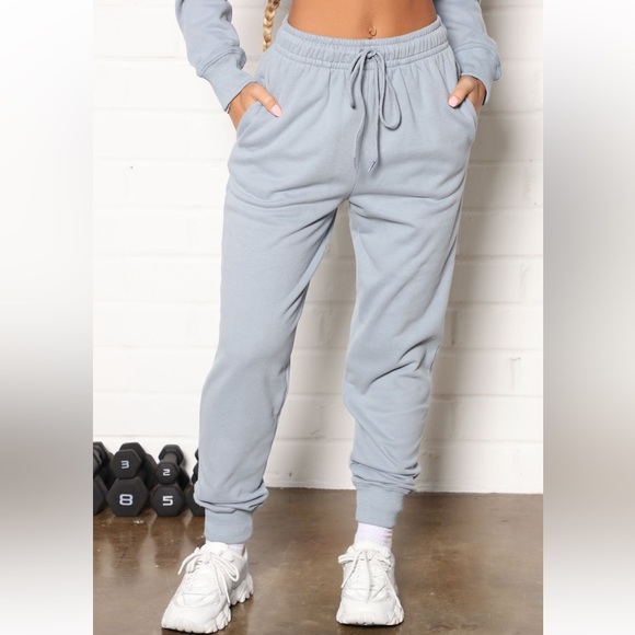 Fashion Nova Training Active Jogger - Slate Blue - Picture 3 of 3